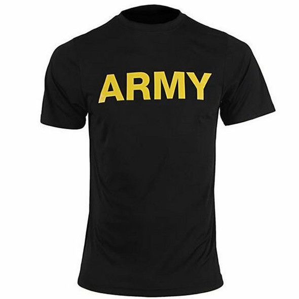 Army Physical Training T-Shirt Moisture Wicking 