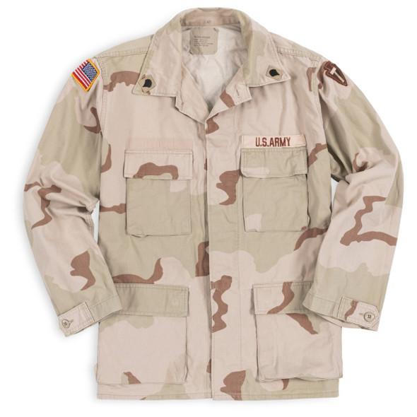 U.S. Issue BDU Shirt, Used in the pattern 3 Color Desert U.S. Issue BDU Shirt, Used in the pattern 3 Color Desert
