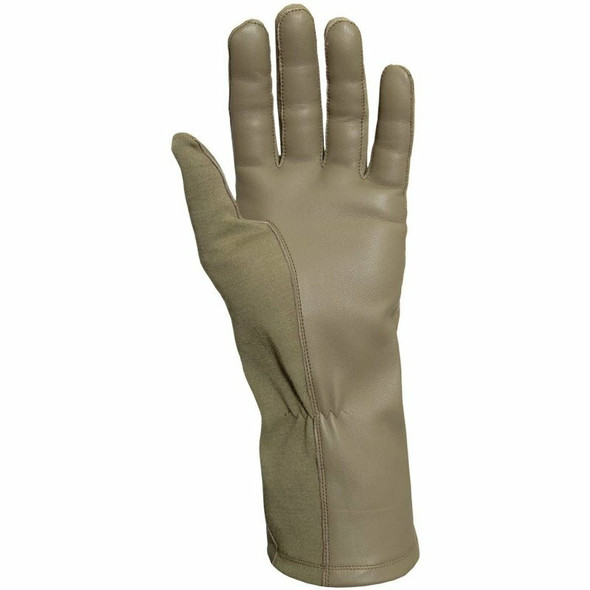 Military Flame & Heat Resistant  Flight Glove leather palm