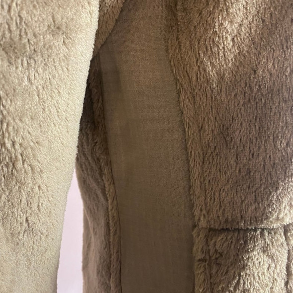 Close up of the fleece material on the jacket Close up of the fleece material on the jacket