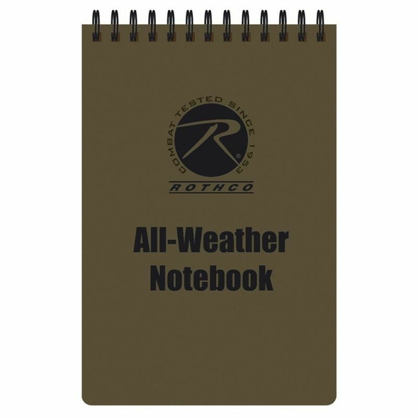 Rothcos 4" x 6" Waterproof Notebook