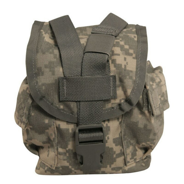 Military Issue ACU/UCP Canteen & GP Pouch, MOLLE - front