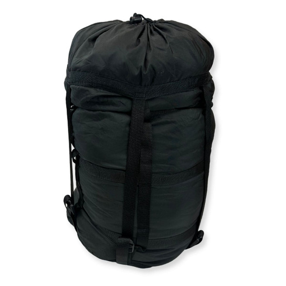 U.S. Issue Black Compression Stuff Sack Bag, Used
