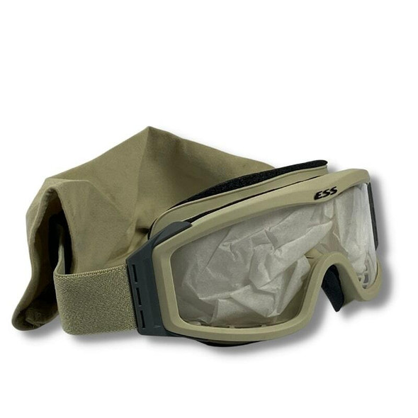 ESS Used Profile Tan Military Issue Goggle w/ New Lens