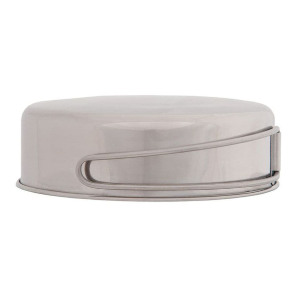 The lid for the Stainless Steel 3 Quart Cook Set The lid for the Stainless Steel 3 Quart Cook Set