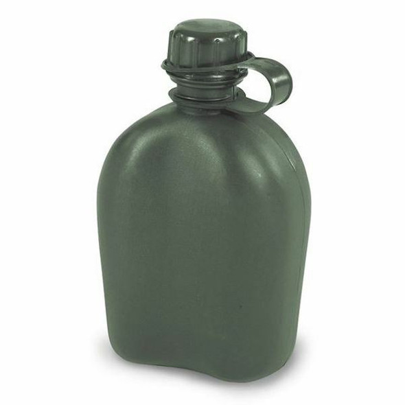 Qt. GI Military Plastic Canteen in the color olive drab Qt. GI Military Plastic Canteen in the color olive drab