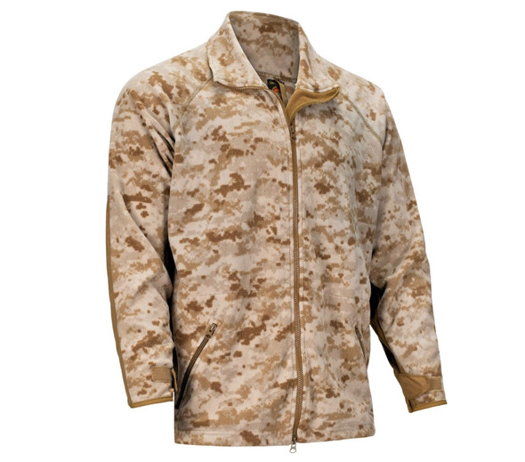 USMC Peckham PolarTec Desert Digital Fleece Jacket, Used