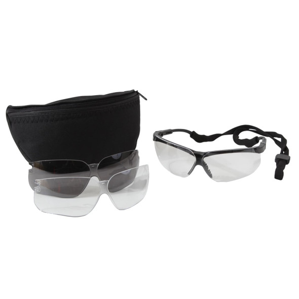 UVEX XC Genesis Military Combo Safety Glasses Kit