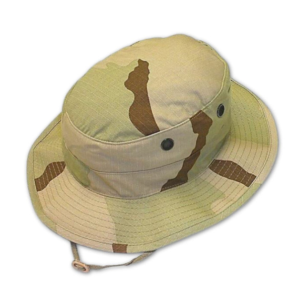U.S. Issue Desert Camo Boonie Hat, NyCo Rip-Stop U.S. Issue Desert Camo Boonie Hat, NyCo Rip-Stop
