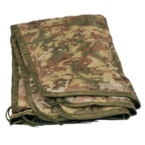 OCP MultiCam Military Poncho Liner Blanket