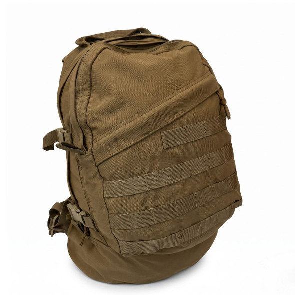 London Bridge Tactical 3 Day Backpack US Made sfuffed and standing up