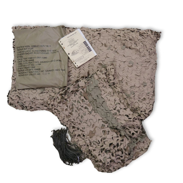 U.S. Issue Desert Camo Net System