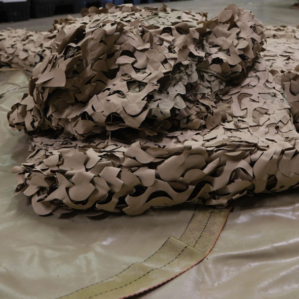 U.S. Issue Desert Camo Net System