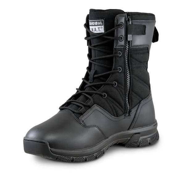 Original SWAT ProTec 8" Tactical Duty Boot showing the side zipper
