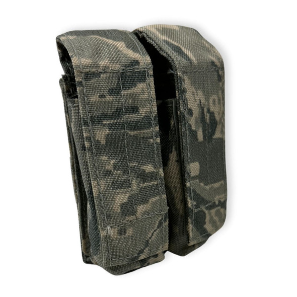 2 Pack, U.S. Issue ABU Double Pistol Mag Pouch with Retention 2 Pack, U.S. Issue ABU Double Pistol Mag Pouch with Retention