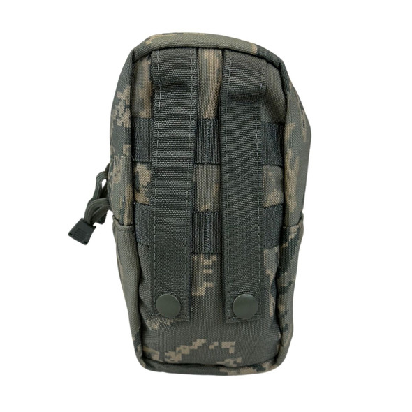 U.S. Issue ABU Medical Pouch backside showing the MOLLE webbing U.S. Issue ABU Medical Pouch backside showing the MOLLE webbing