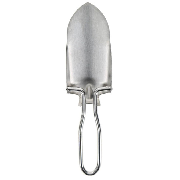 U-DIG-IT Folding Shovel with dimensions of 9" x 2.5" x 1" when open U-DIG-IT Folding Shovel with dimensions of 9" x 2.5" x 1" when open