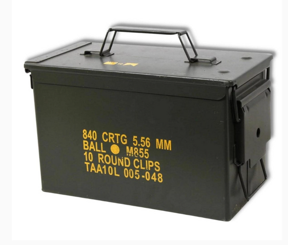 50 CAL Ammo Box Can Pallet