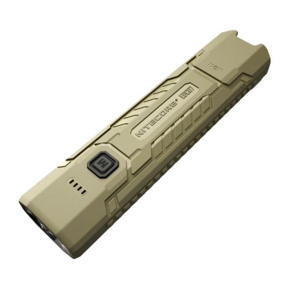 Nitecore Flashlight EDC07 1500 Lumens Rechargeable in the color tan