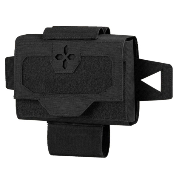 Front side of the Micro TK Pouch Gen II in black