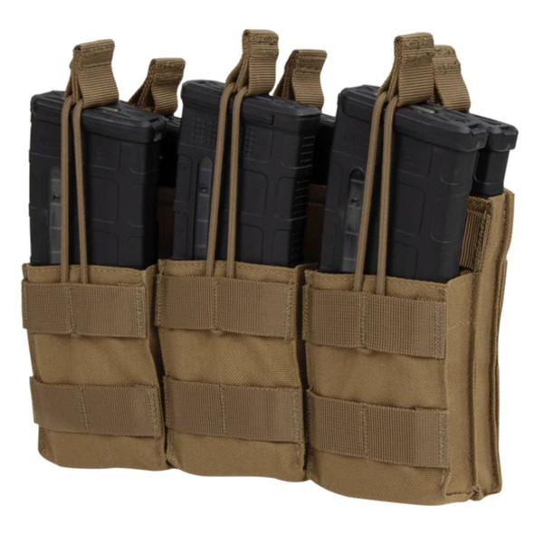 Triple Stacker M4 Mag Pouch in the color coyote 