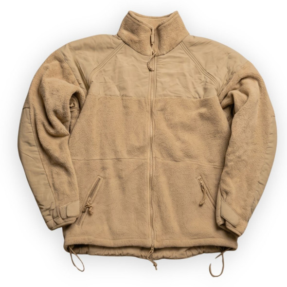 Coyote Fleece Jacket  Genuine Military ECWCS Gen III Level 3 polar fleece 