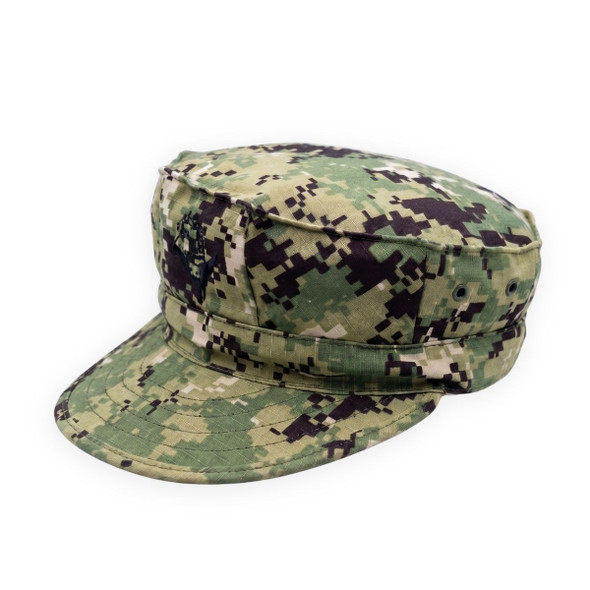 US Navy NWU Type III Eight Point Cover, AOR-2 Woodland Digital, New Issue