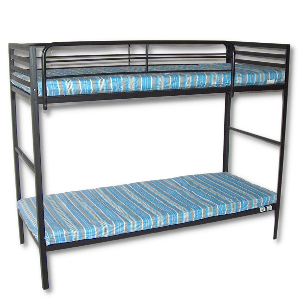 Camp bunk bed w/Mattresses 30" X 75"