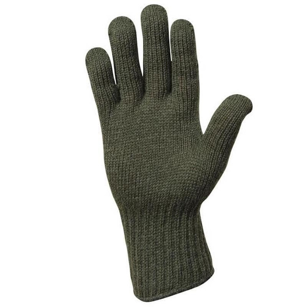 Military Issue Foliage G.I. 100 Wool Glove Liners 2 pack Military