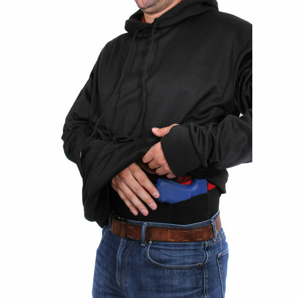 Concealed Carry Tactical Hoodie 2071 Black