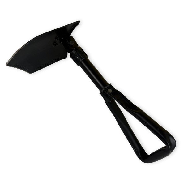 U.S. Issue AMES Tri-fold Shovel and Cover, Used U.S. Issue AMES Tri-fold Shovel and Cover, Used