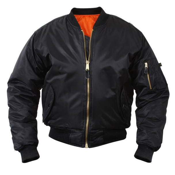 Rothco MA-1 Flight Jacket in black