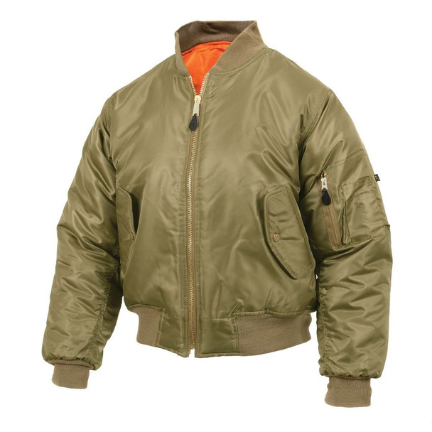 Rothco MA-1 Flight Jacket in coyote 