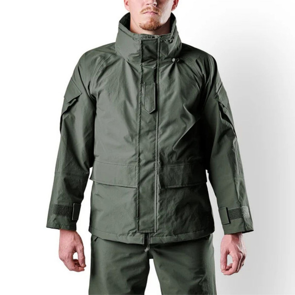H2O Proof Gen II ECWCS Parka front, olive 