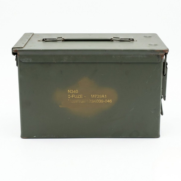 50 Cal Ammo Can M2A1 - Military Surplus Metal Ammo Box