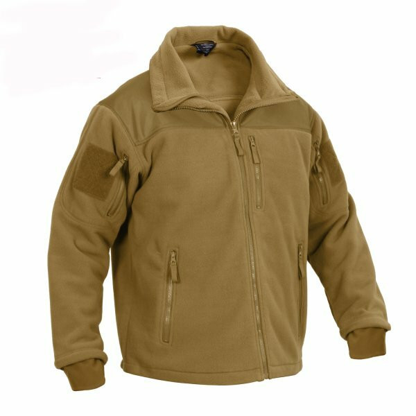 Rothco Special Ops Tactical Fleece Jacket Coyote Brown armynavyoutdoors