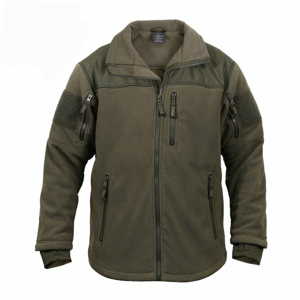 Rothco Special Ops Tactical Fleece Jacket Olive Drab armynavyoutdoors