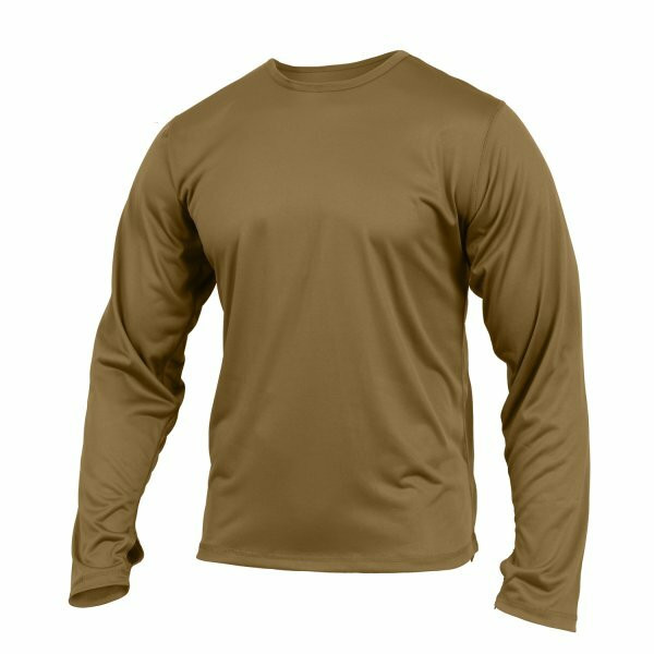 トップス Heavy Weight Thermal Long Sleeves Coyot Gen III Silk Weight Thermal Underwear Top | AR 670-1 Coyote