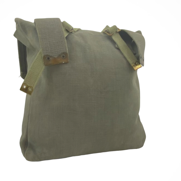 Original British Army M37 Haversack Canvas Shoulder Pack Surplus
