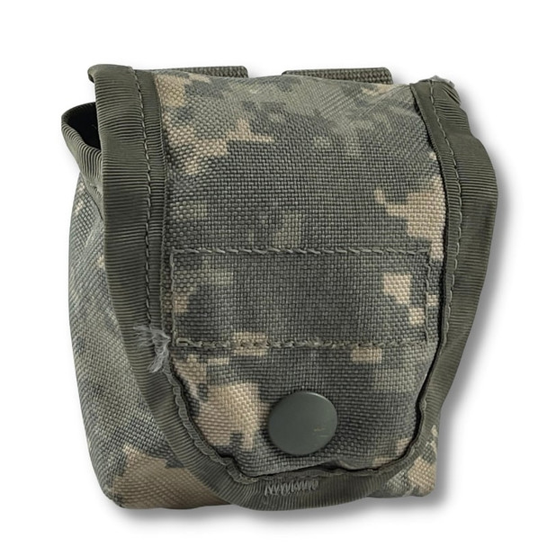US Issue ACU Hand Grenade Pouch, Used
