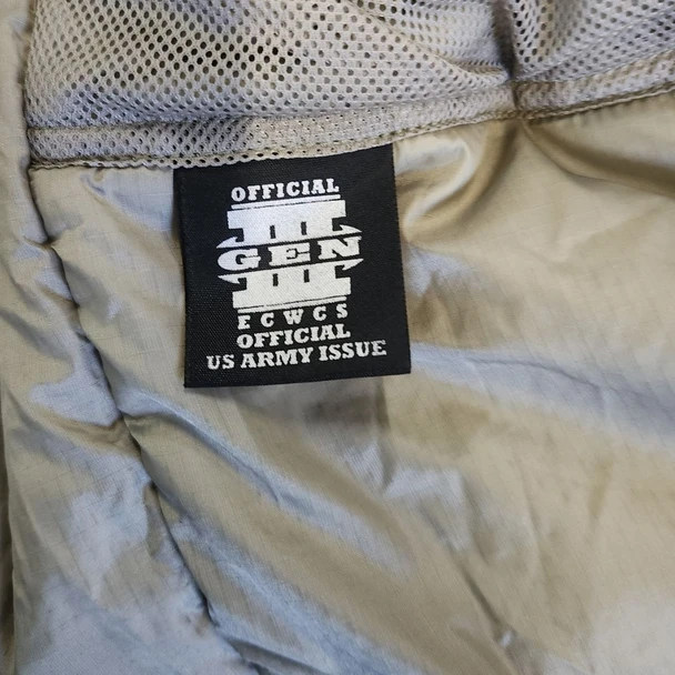 U.S. Army Issue ECWCS Level 7 Parka, Gen III PrimaLoft