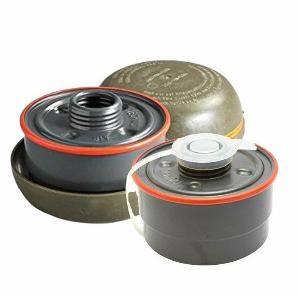 Swiss SM-67 Gas Mask filters, Nato 40MM