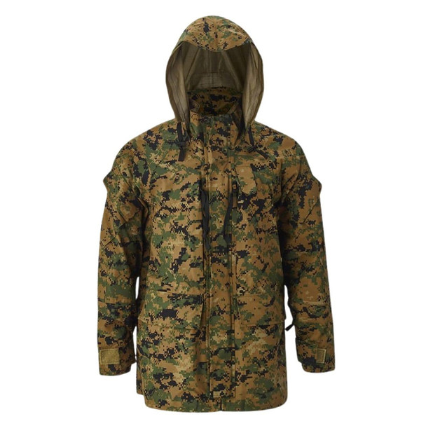 USMC Issue MARPAT Gore-Tex Parka, Used with hood up