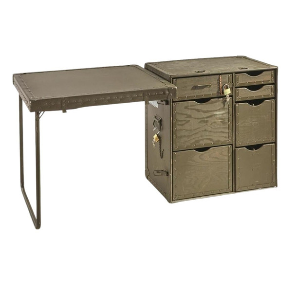 U.S. Military Wooden Field Desk | Military Surplus U.S. Military Wooden Field Desk | Military Surplus