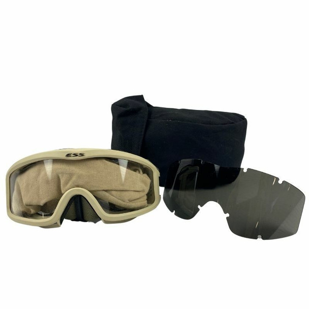 ESS Profile Tan Military Issue Goggles Used | Military Surplus