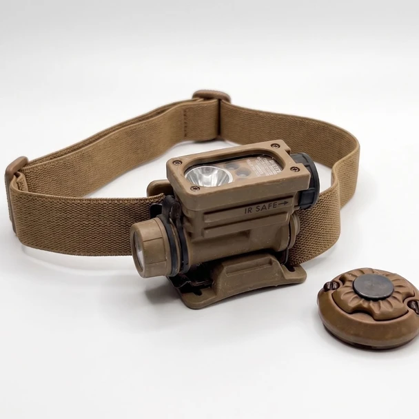 Streamlight Sidewinder Compact II Military Light angled up 180 degree movement