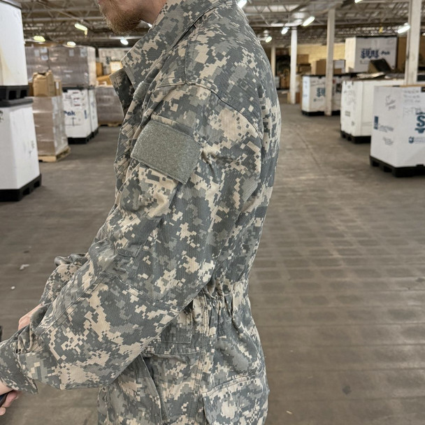 sleeve of the Military Issue Mechanics Coveralls, UCP/ACU