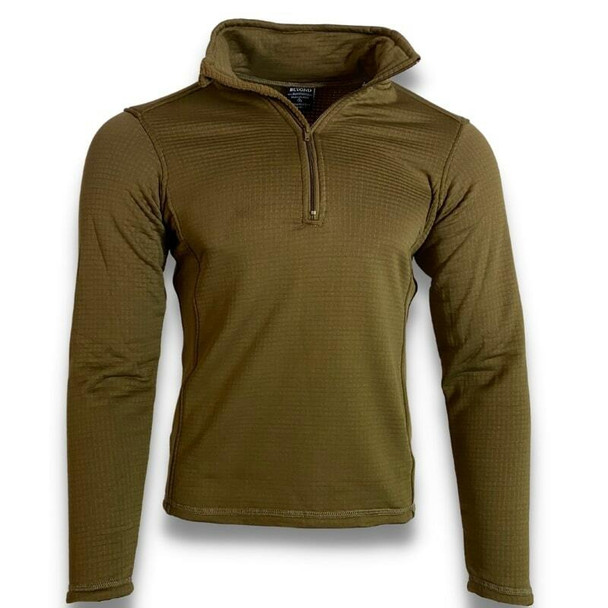 Beyond Clothing Thermal Grid Fleece Top Pullover, PCU Level 2