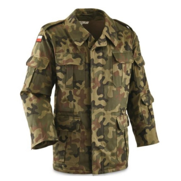 ジャケット・アウター 1977 polish army military jacket Polish M93 Camo Field Jacket w/ Liner | Military Surplus