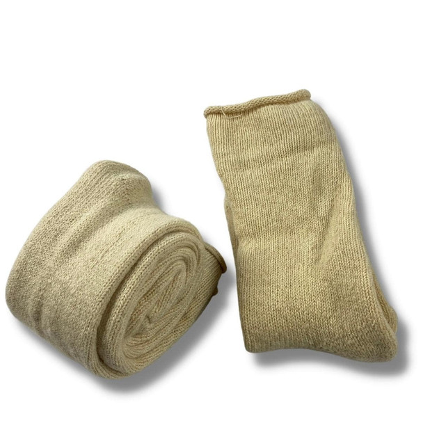 U.S. Military Issue Arctic Wool Socks in desert tan 